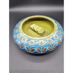 1960s Aldo Londi Bitossi Rosenthal Netter Ashtray Floral‎ Italy
